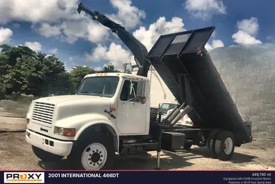 Used 2001 INTERNATIONAL 466DT Truck-Mounted Cranes Florida US | Proxy Equipment #1384987