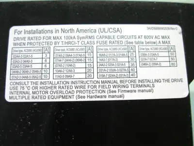 USED ABB ACS880-01-014A-5
