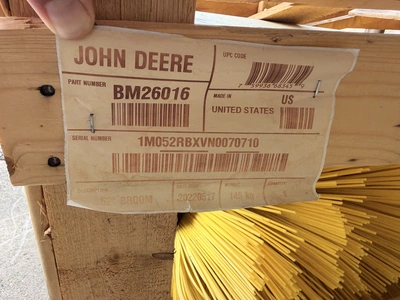 Used JOHN DEERE 52" QUICK HITCH ROTARY BROOM Power Brooms Michigan US | Miedema Asset Management Group #1424731