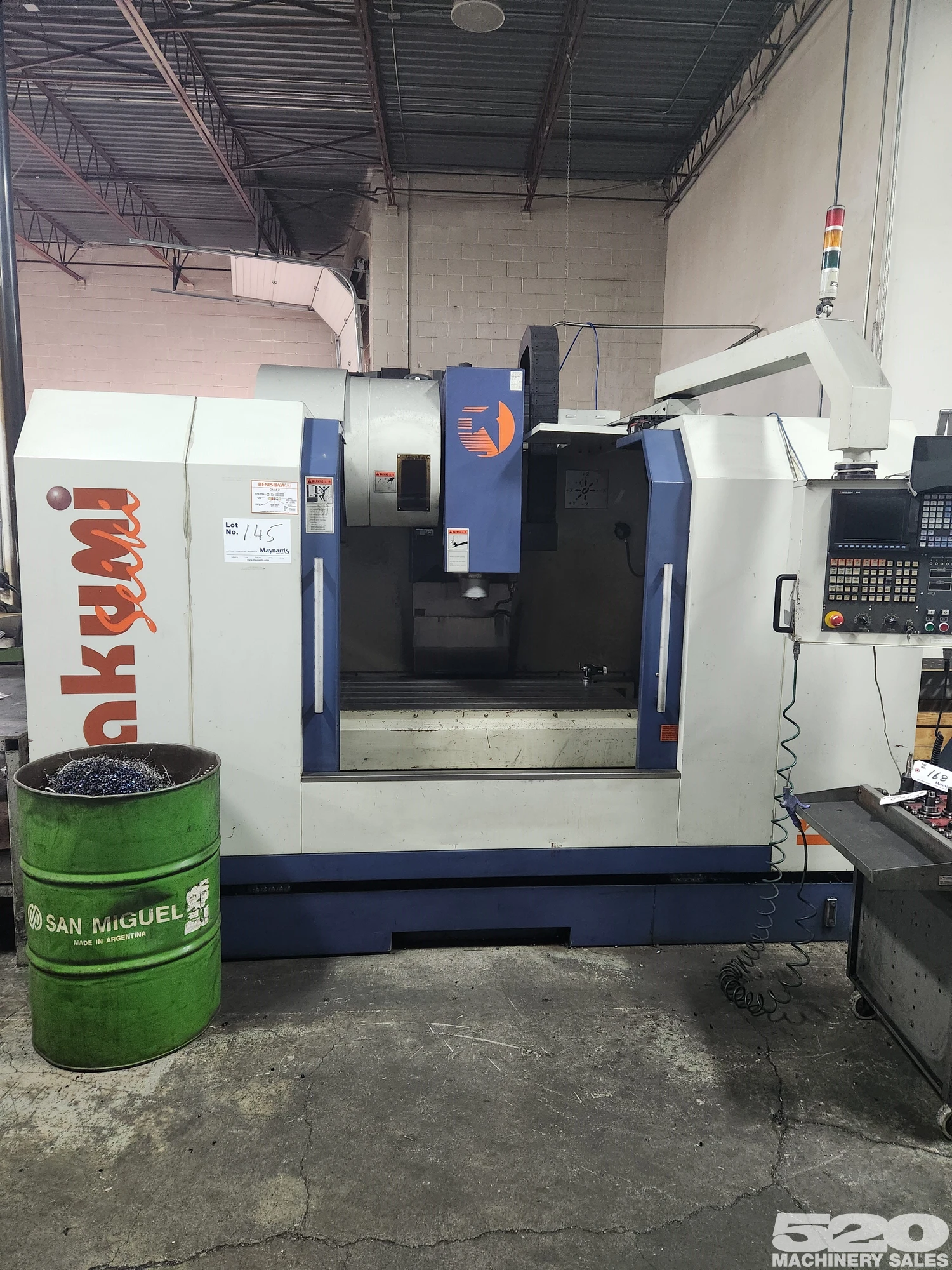 2011 TAKUMI V12 CNC Vertical Machining Center