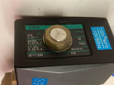Used CKD AD11-20A Solenoid Valves Ohio US | Surplus Asset Holdings #1403072