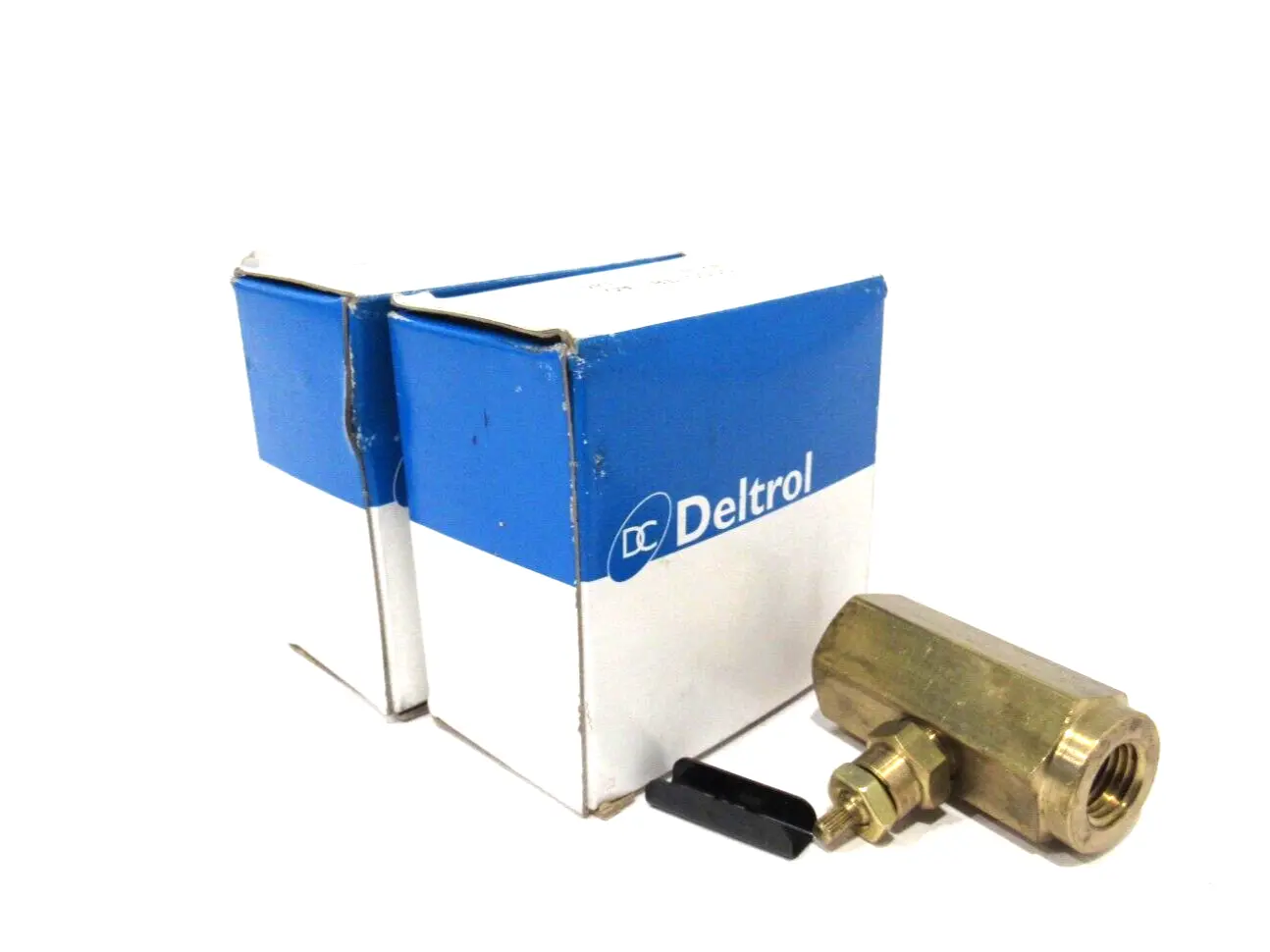 LOT OF 2 NEW DELTROL N20B NEEDLE VALVE 10000-78