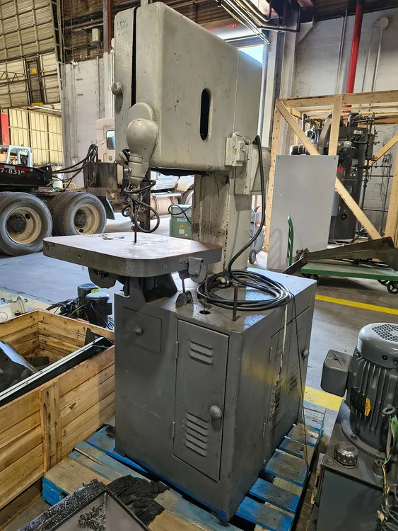 Used GROB INC. NS18 Vertical Band Saws South Carolina US | ESS Industrial Equipment Sales #944595