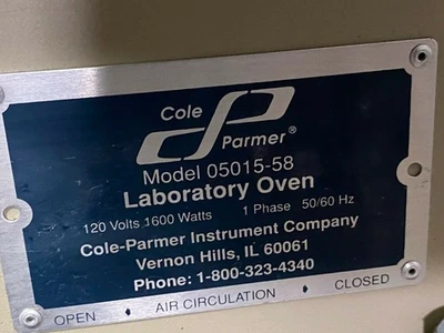 USED Cole-Parmer Does Not Apply