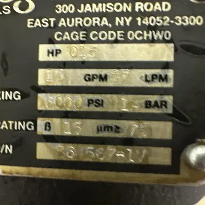 USED MOOG HP015