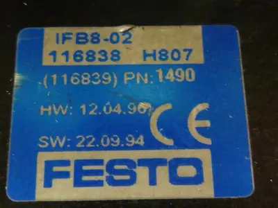 USED FESTO IFB8-02
