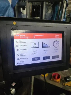 CVC pressure sensitive wrap labeler