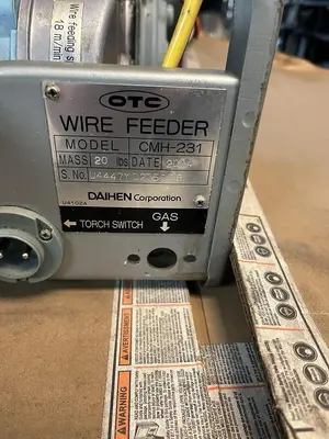 Used OTC DAIHEN CMH-231, Wire Feeders Ohio US | Surplus Asset Holdings #1543492