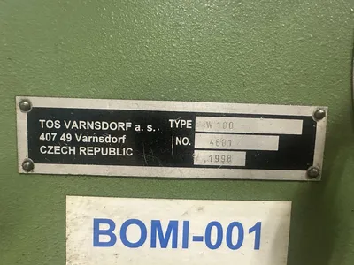 1998 TOS VARNSDORF W100A Boring Mills, BORING MILL, HORZ, TABLE TYPE | Brampton (12)