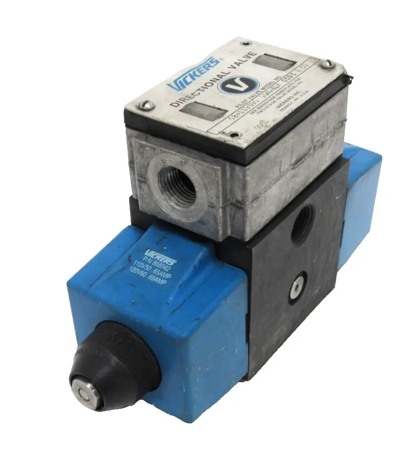 USED VICKERS 02-119590 DIRECTIONAL CONTROL VALVE DG4S4LW-016C-B-60