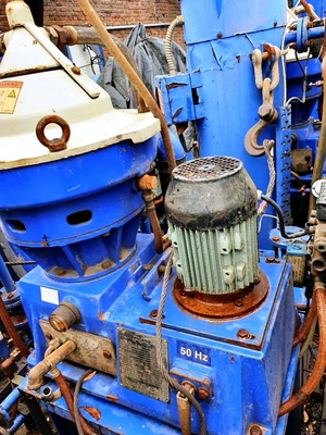 (3) Alfa-Laval P-605 SGP-11 lube oil purifier modules, SS.