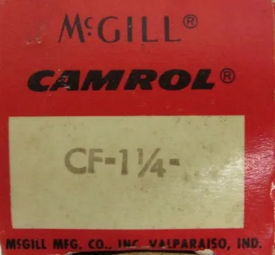 NEW MCGILL CF-1-1/4 CAM FOLLOWER CF114