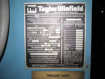 Welder Strip, Taylor Winfield
