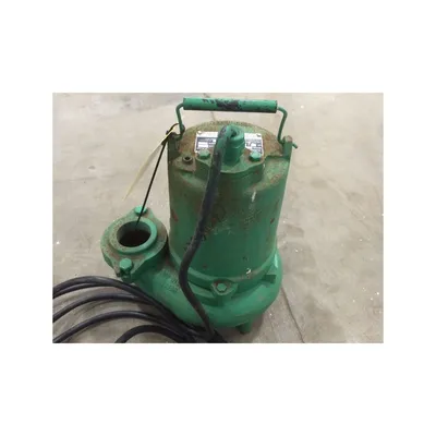 Used 3/4HP Hydromatic Submersible Sump Sewage Pump Model SK75M4
