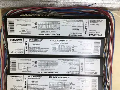Sylvania QTP 1X32T8/UNV ISL-SC Instant Start T8 Ballast 120-277V -NIB of 10