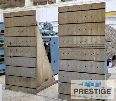 96" x 48.25" x  51.75" T-Slotted Angle Plate, (3) Available