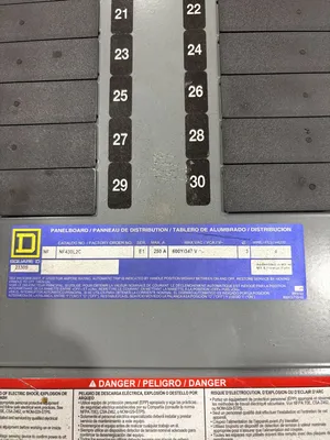Used Square D NF430L2C Electrical Panels South Carolina US | ESS Industrial Equipment Sales #1229237