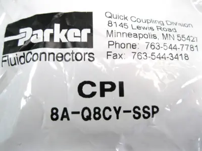 NEW Parker 8A-Q8CY-SSP