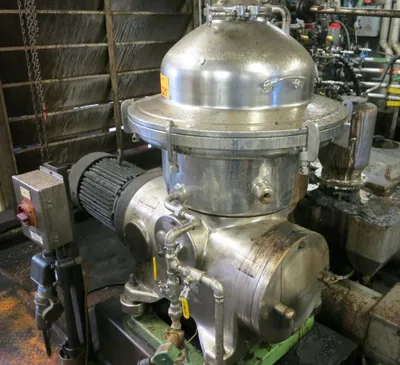 Westfalia SA 20-06-076 clarifier centrifuge, 316SS.