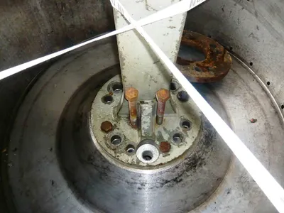 Krauss-Maffei HZ 125/2.5 Si peeler centrifuge, 316SS.