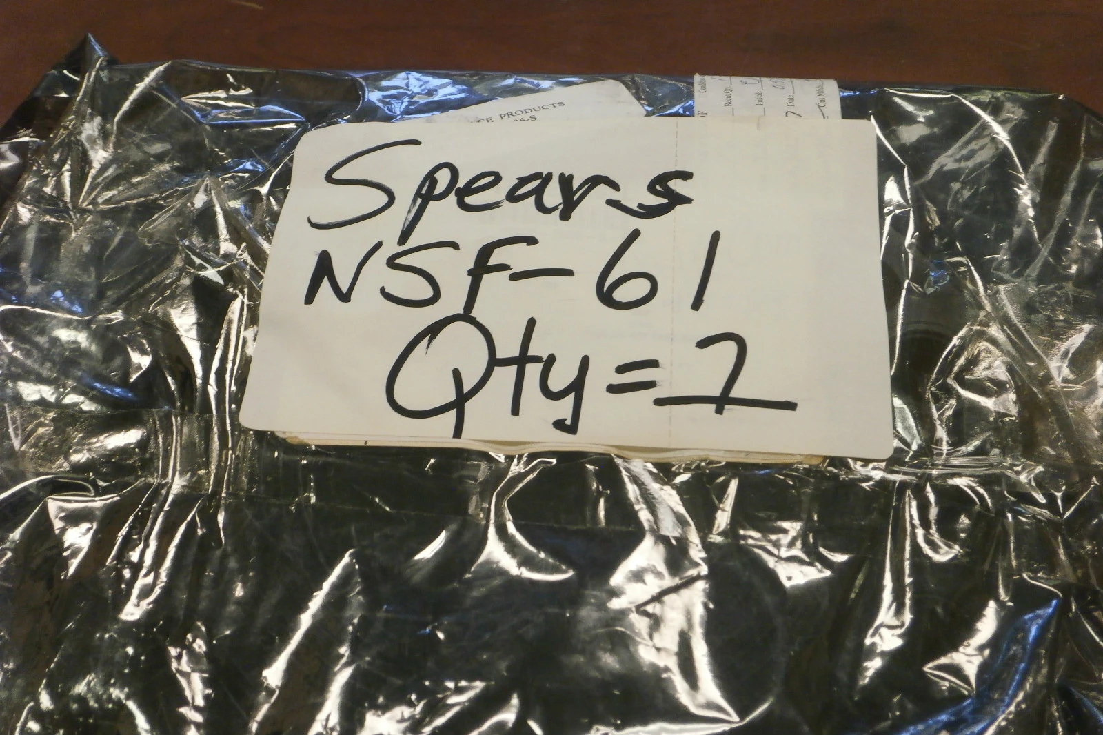 NEW Spears NSF-61