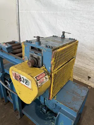 16" WIDE X 4.5" ROLL DIAMETER FRANKLIN HYDRAULIC PINCH FEED ROLL: STOCK #23394