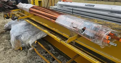 USED 1999 USECO INDUSTRIES 3 TON DOUBLE BRIDGE OVERHEAD CRANE