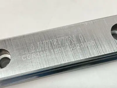 USED HIWIN SERIES CGR LINEAR RAIL 1300MM LENGTH