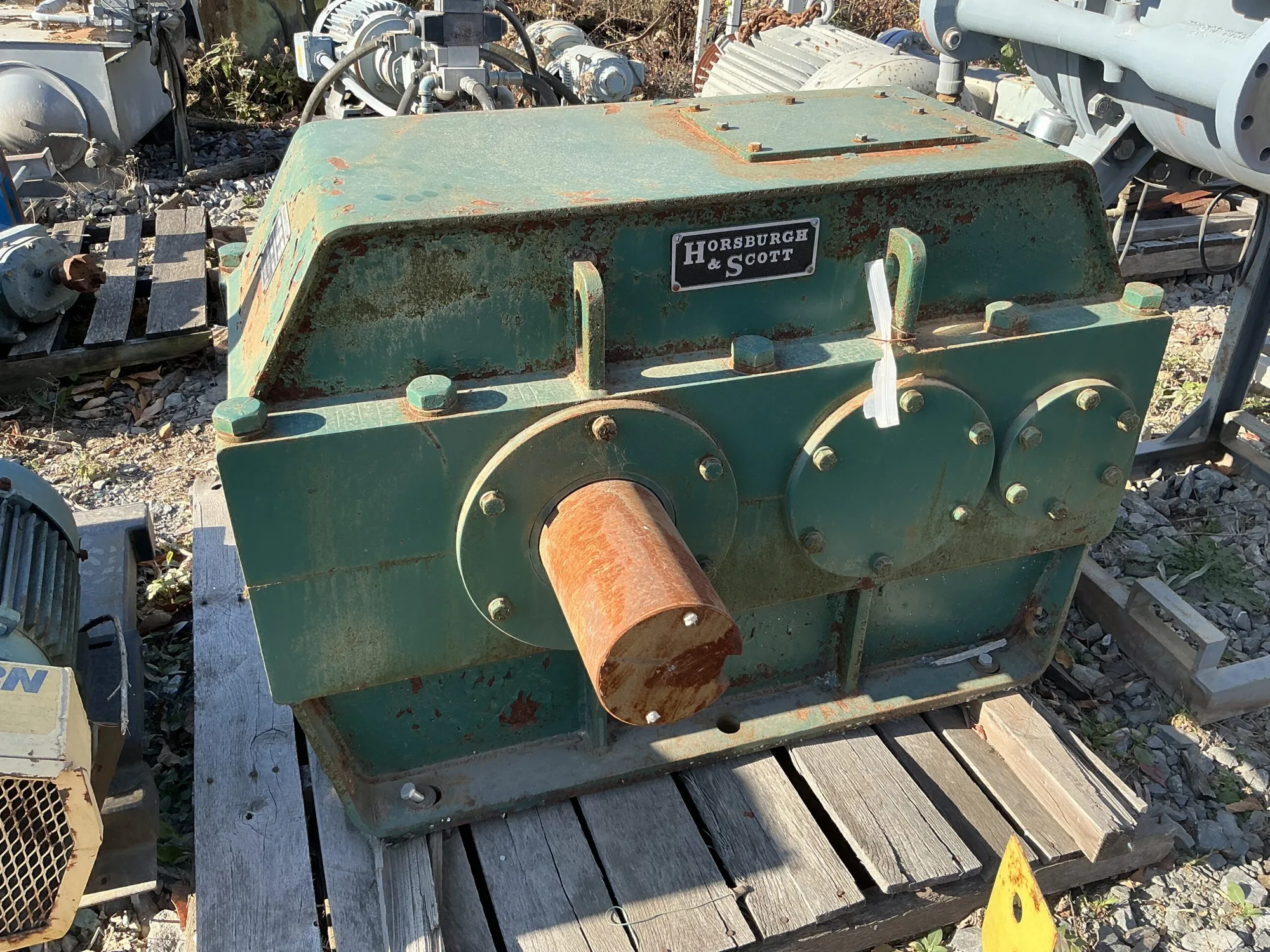 HORSBURGH & SCOTT  SIZE 155 D GEARBOX SPECIAL RATIO 36.4:1