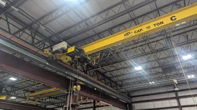 R&M 10 Ton Cranes - Overhead, Bridge | Highland Machinery & Crane (3)