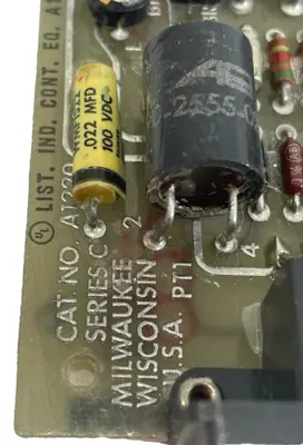 USED ALLEN BRADLEY A1220 LOGIC BOARD SERIES C X-462617