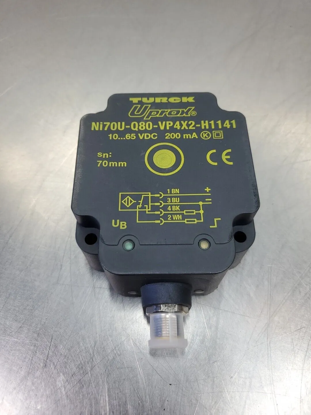 Turck Uprox Ni70U-Q80-VP4X2-H1141 Inductive Rectangular Sensor. 5E-19