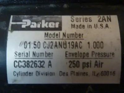 USED PARKER 01.50 CJ2ANU19AC 1.000