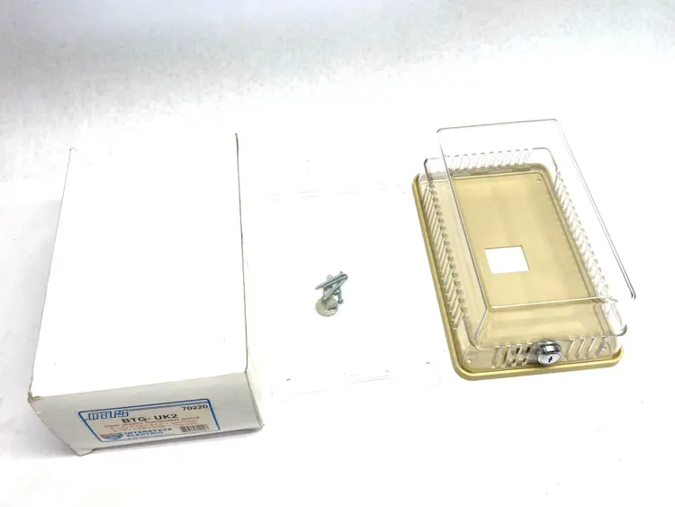 Used INTERSTATE ELECTRIC LOCKING THERMOSTAT GUARD/COVER, CLEAR, PLASTIC HVAC Parts and Equipment Michigan US | Maverick Industrial Sales #1090625