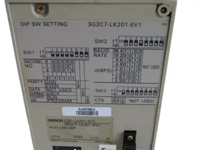 REPAIRED OMRON C20-LK201-EV1 INTERFACE MODULE 3G2C7-LK201-EV1 C20LK201EV1