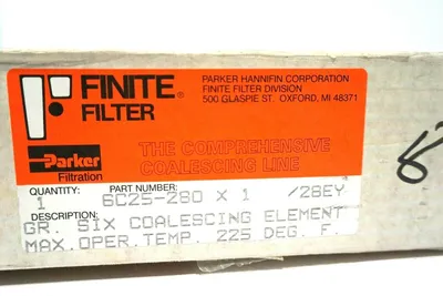 NEW PARKER 6C25-280 X1 FILTER ELEMENT 6C25280