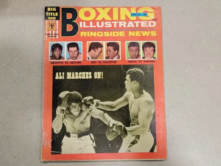 Used BOXING ILLUSTRATED APRIL 1967 Office Equipment British Columbia CA | Lenmark #267466