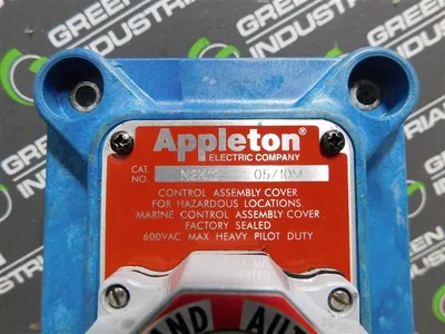 EGS / Appleton N2K12 05/10M Non-Enclosed Instaground Switch Station New