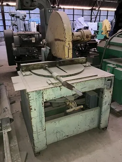Used SEVER-ALL 22A DRY ABRASIVE CUTTING MACHINE Vertical Band Saws Arizona US | PETERSON MACHINERY SALES #441713