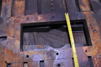 48" X 31" X 5" BOLSTER PLATE