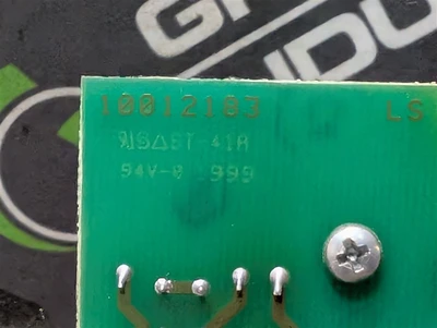 Bosch 10012183 Servo Controller Power Distribution Board Used