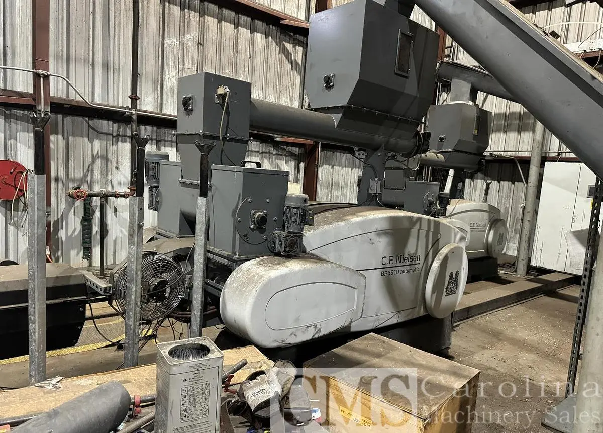 USED 2021 CF NIELSEN BP6510 BD AUTOMATIC BRIQUETTE PRESS