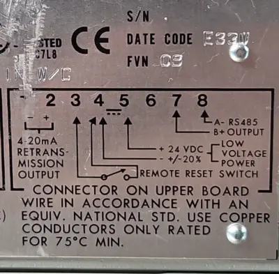 Dwyer Instrument DHI I-007 Digihelic Differential Pressure Controller (BIN4.4.4)