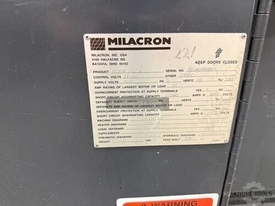 Used 2003 MILACRON MT450-26, Injection Molding Machines Illinois US | Meadoworks #1492234