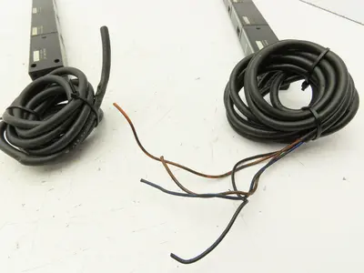 Keyence PJ-55A PJ-50A Light Curtain Sensor Transmitter And Receiver Set 12-24VDC