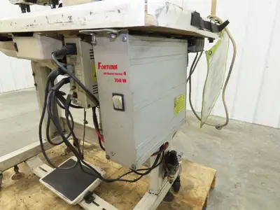 KM-1070BLX-7 Fortuna Industrial Sewing Embroidery Servo Machine 230VAC 1Ph *Read