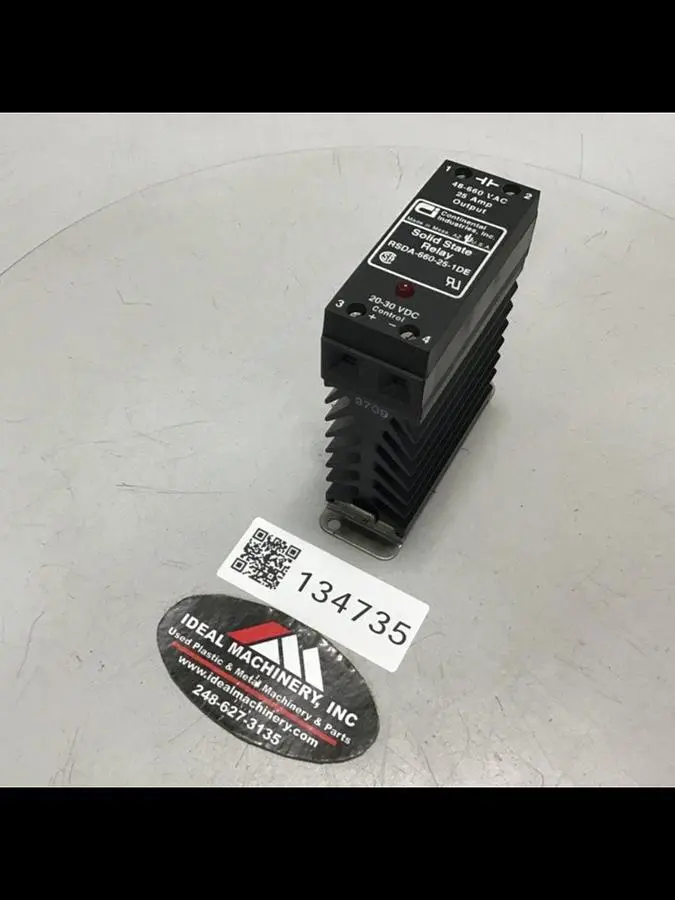 USED CONTINENTAL INDUSTRIES RSDA-660-25-1DE