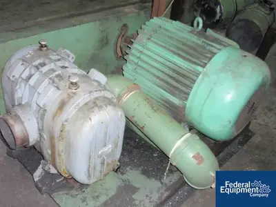 USED Duroflow 100 HP DUROFLOW ROTARY LOBE BLOWER, MODEL 7008VE