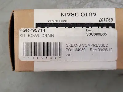 Automatic Drain W/ Spacer and O Ring GRP-95-714