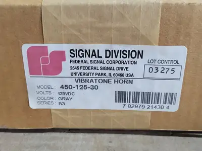 NEW FEDERAL SIGNAL CORPORATION 450-125-30